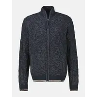 Lerros Gebreid Kabelvest Classic Navy