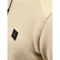 Lerros Sportieve Structuur Trui Foam White