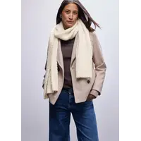 Street One Boucle Long Knit Sjaal Soft Beige
