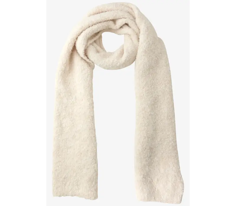 Street One Boucle Long Knit Sjaal Soft Beige
