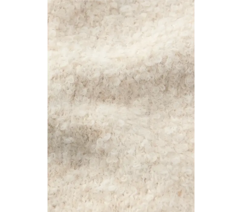 Street One Boucle Long Knit Sjaal Soft Beige