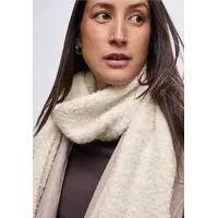 Street One Boucle Long Knit Sjaal Soft Beige