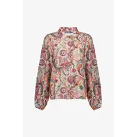 Geisha Blouse Beige Soft Pink