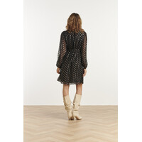 Smashed Lemon Dress Black Gold