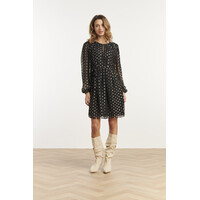 Smashed Lemon Dress Black Gold