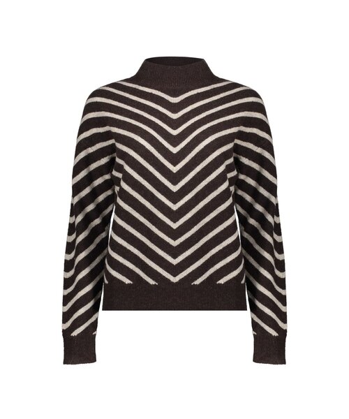 Geisha Geisha Pull Stripes Turtleneck Geisha Geisha Pull Stripes Turtleneck