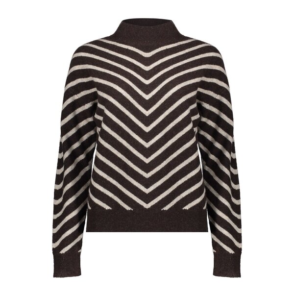 Geisha Pull Stripes Turtleneck  Geisha Pull Stripes Turtleneck