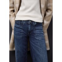 Street One Wide Leg Mid Waist Indigo Washed