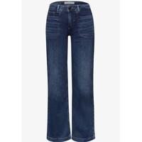 Street One Wide Leg Mid Waist Indigo Washed