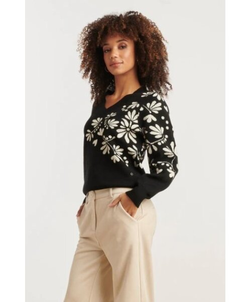 Smashed Lemon Smashed Lemon Knit Top