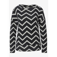 Street One Fluffy Dessin Shirt Black