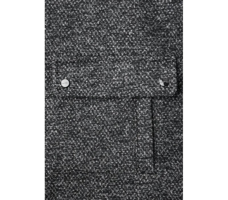 Street One Salt and Pepper Jacket Black