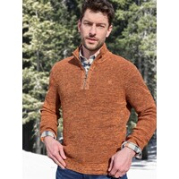 Lerros Gebreide Trui Pumpkin Orange