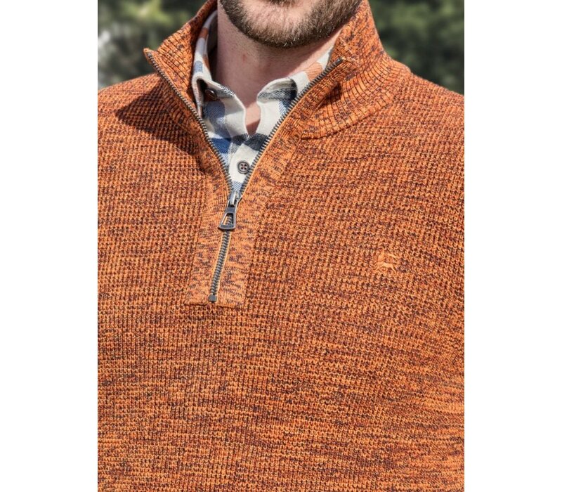 Lerros Gebreide Trui Pumpkin Orange