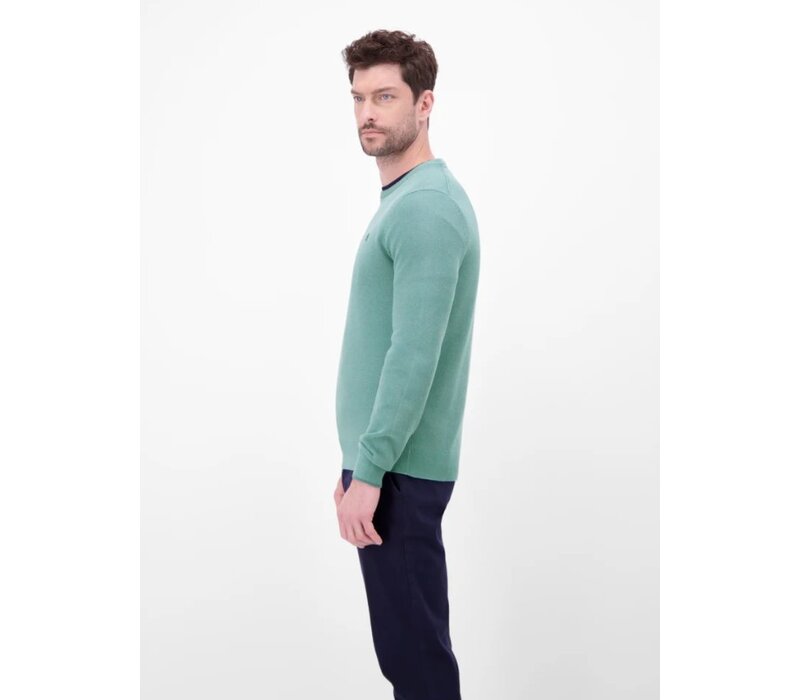 Lerros Ronde Hals Trui Arctic Blue