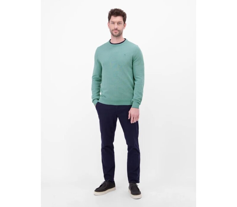 Lerros Ronde Hals Trui Arctic Blue