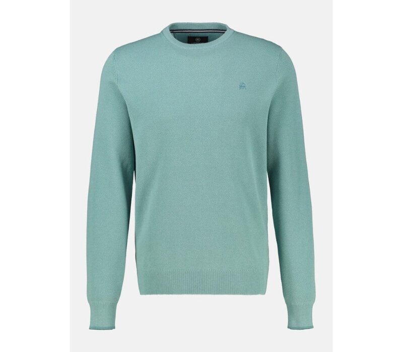 Lerros Ronde Hals Trui Arctic Blue