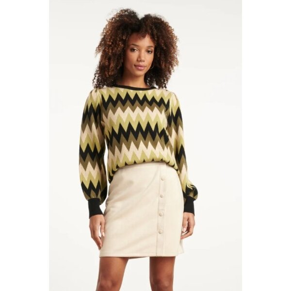 Smashed Lemon Gebreide Trui 