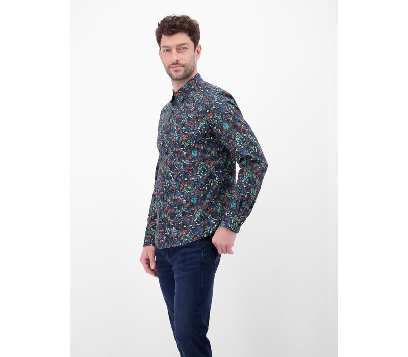 Lerros Overhemd Classic Navy