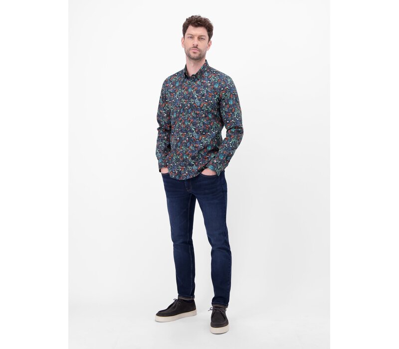 Lerros Overhemd Classic Navy