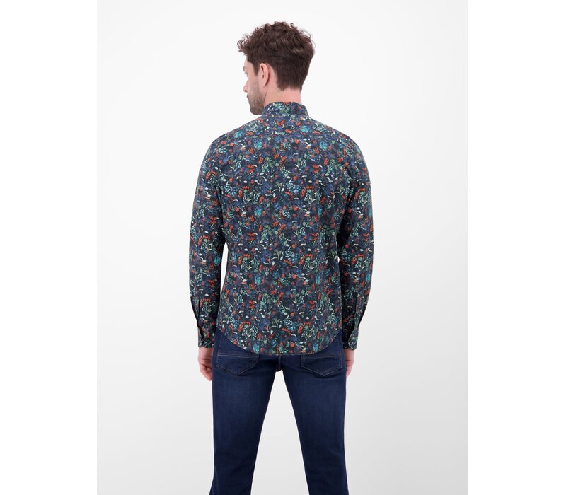 Lerros Overhemd Classic Navy