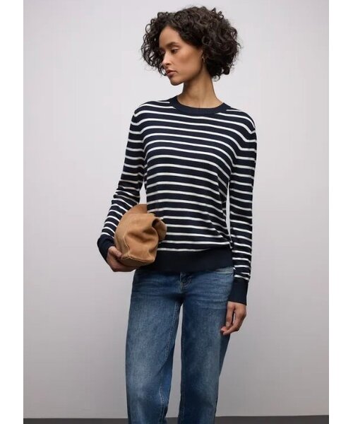StreetOne Street One Basic Sweater Stripes