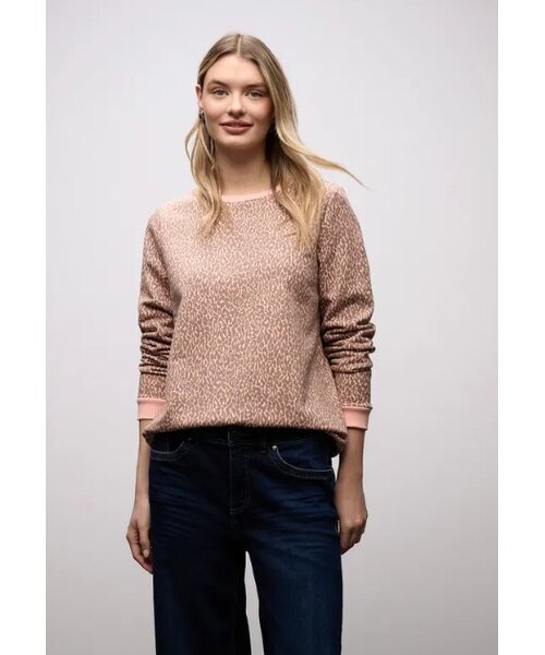 StreetOne Street One Crewneck Leopard