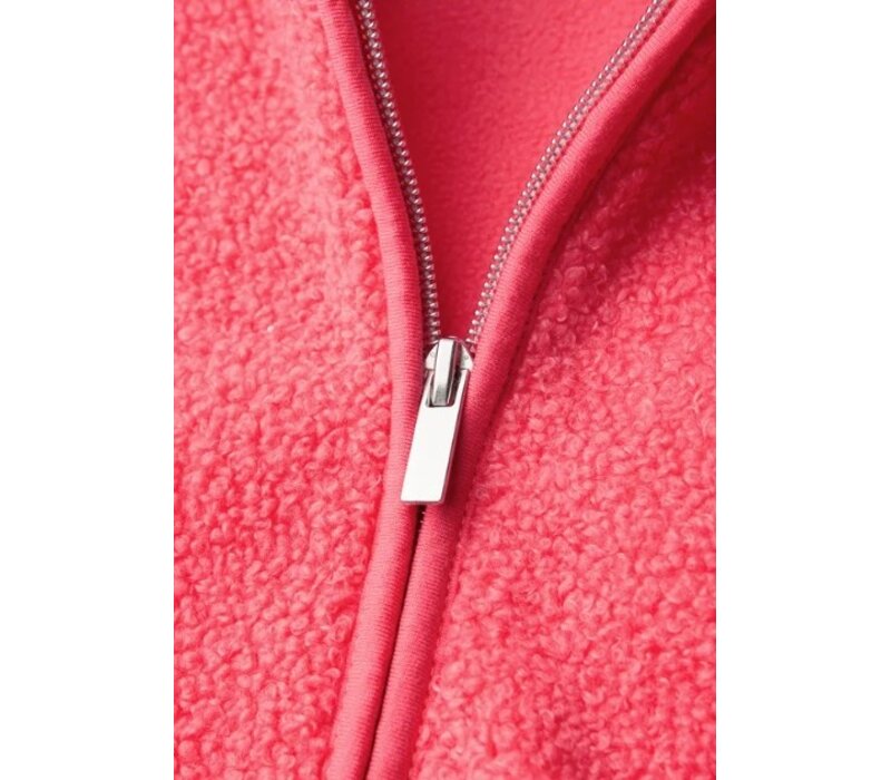 Street One Teddy Jacket Hoody Striking Coral
