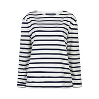 Red Button Terry Stripe Darkblue