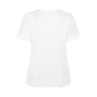 Red Button Tee Temmy Authentic Offwhite Jeansblue