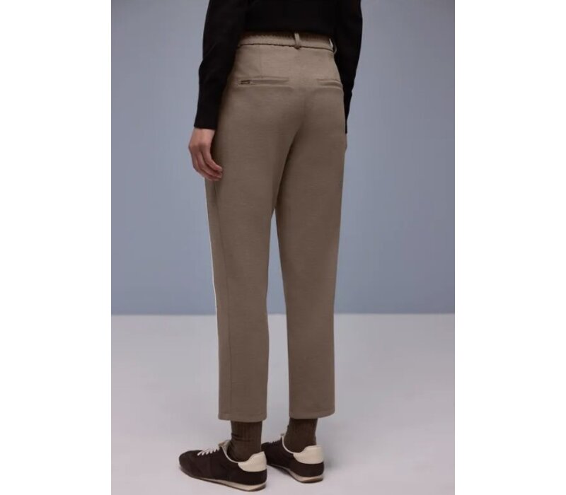 Street One Bonny Pique Piping Light Terra Mocha