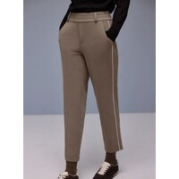 Street One Bonny Pique Piping Light Terra Mocha