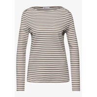 Street One U-Boat Stripe Shirt Light Terra Mocha