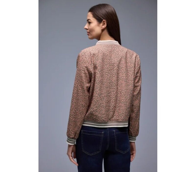 Street One Leo Blouson Bomber Jacket Light Apricot