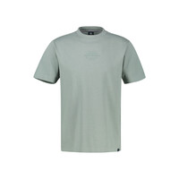 Lerros T-Shirt Small Print Storm Grey