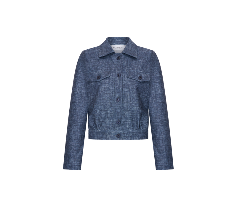 Helena Hart Blazer Jacky Lano Matte Marine