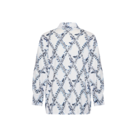 Helena Hart Top Liv Print Marine