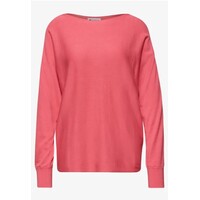 Street One Dolman Boat Neck Striking Coral