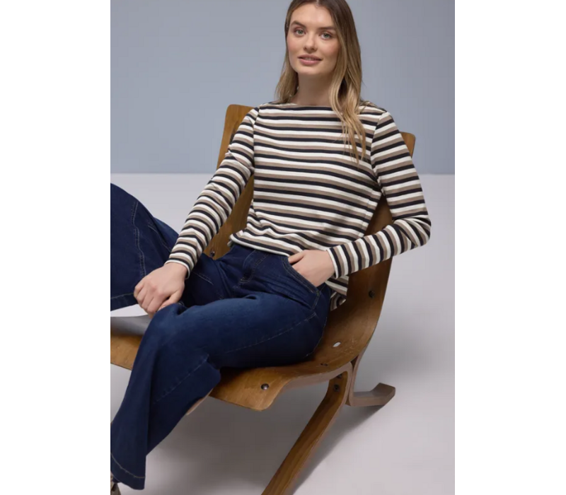 Street One Multicolor U-Boat Shirt Shadowed Navy