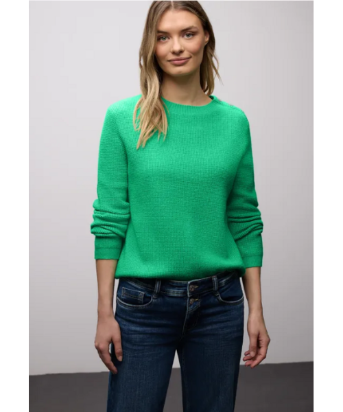 StreetOne Street One Structured Sweater Button