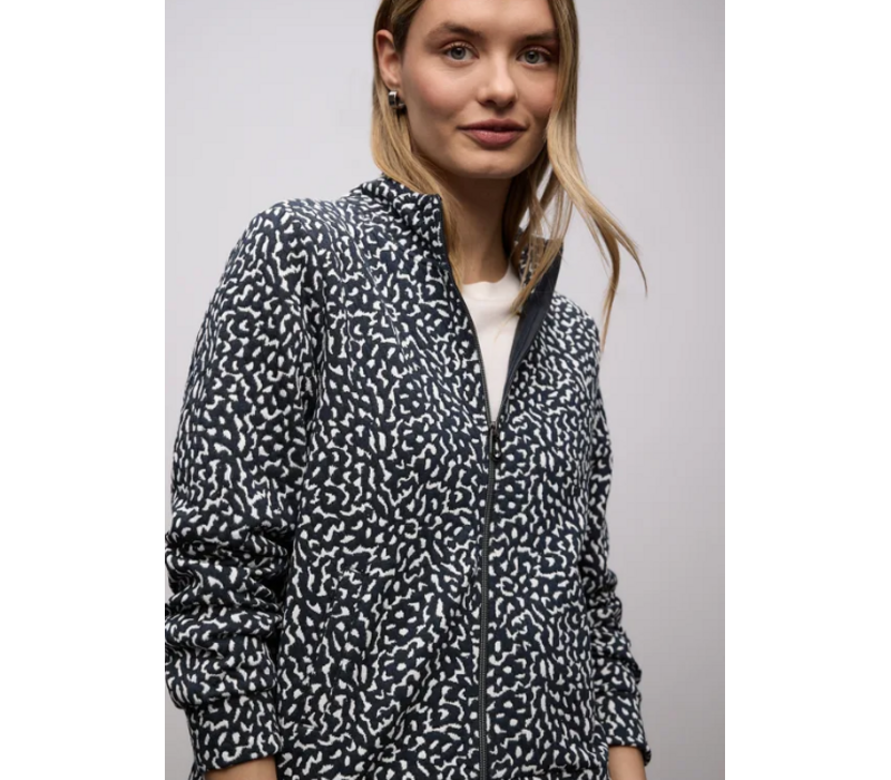 Street One Dessin Structure Jacket Shadowed Navy