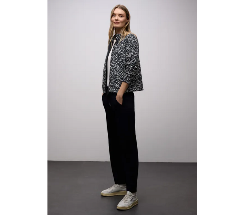 Street One Dessin Structure Jacket Shadowed Navy