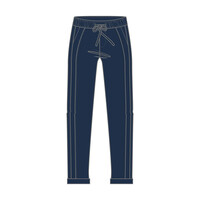 Red Button Stella Scuba Pant Dark Blue