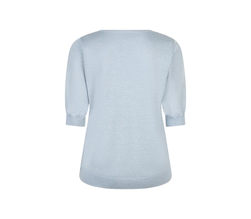 Red Button Sweet Sparkle Light Blue