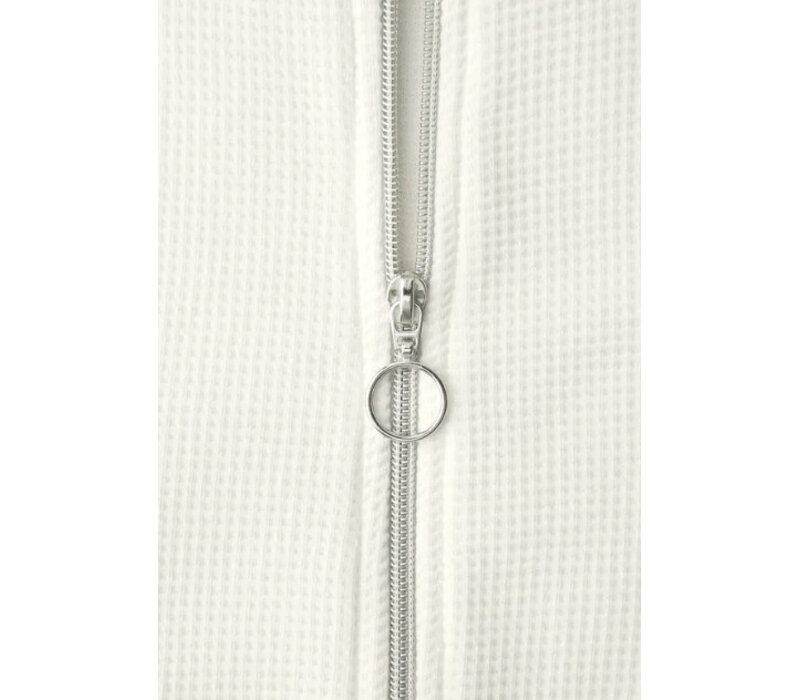 Street One Structure Zipper Jacket Off White