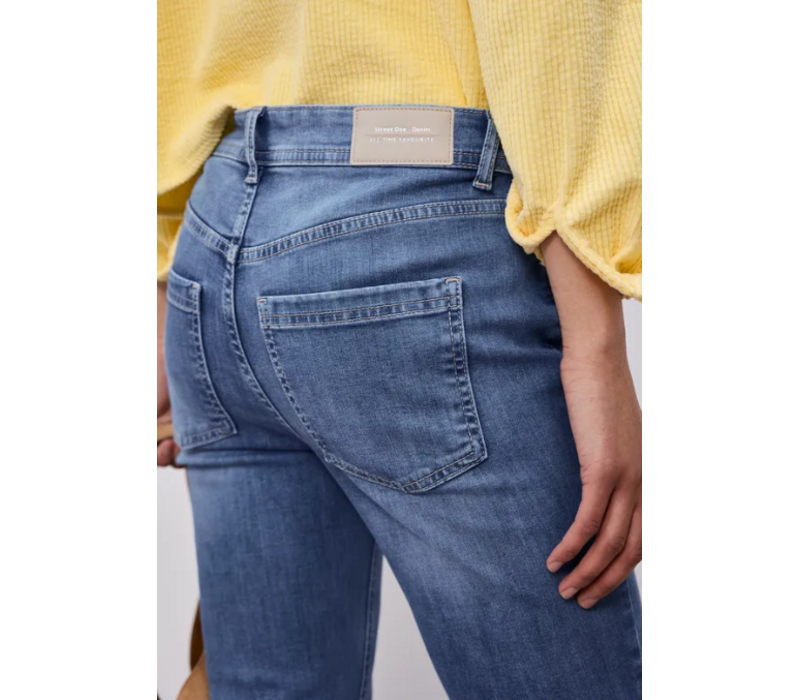 Street One Blaire Bootcut High Waist Light Blue Wash