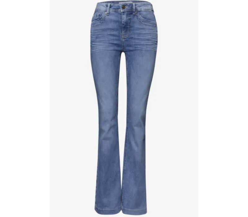 Street One Blaire Bootcut High Waist Light Blue Wash