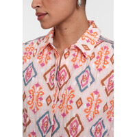 Geisha Blouse Light Pink Chambray