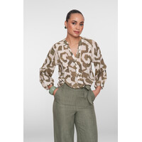 Geisha Top Ecru Olive