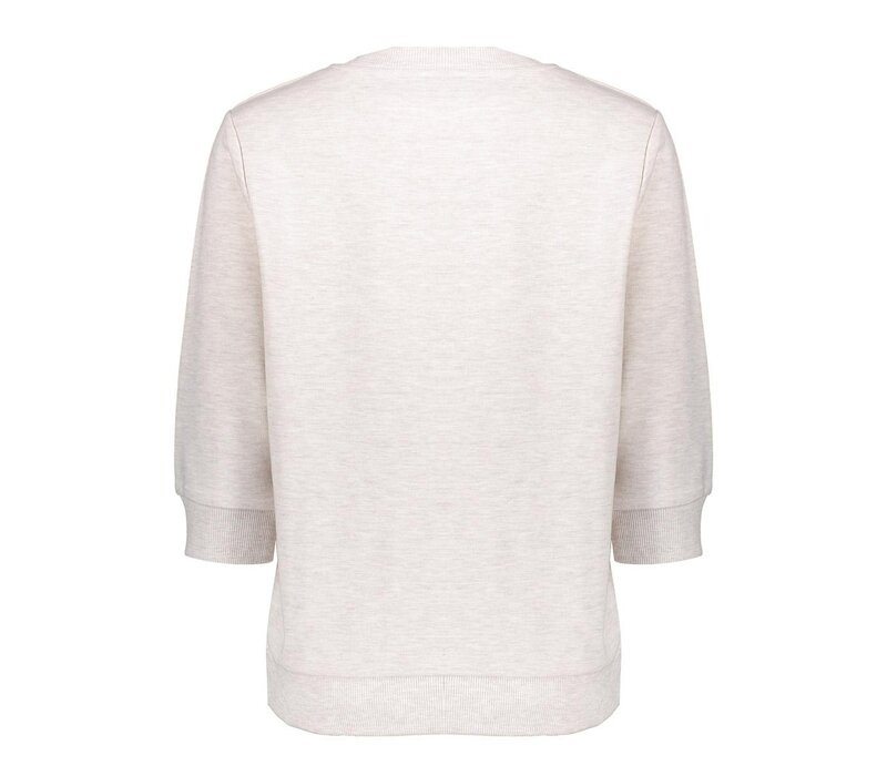 Geisha Sweater Foil Beige Melange